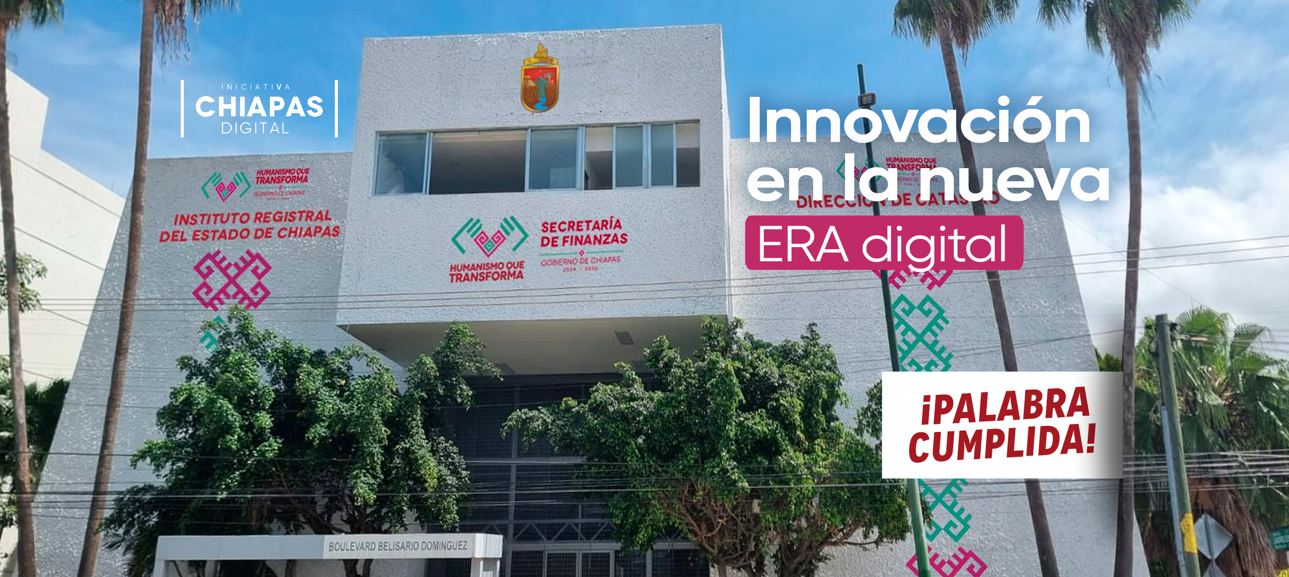 Banner promocional de Chiapas Digital