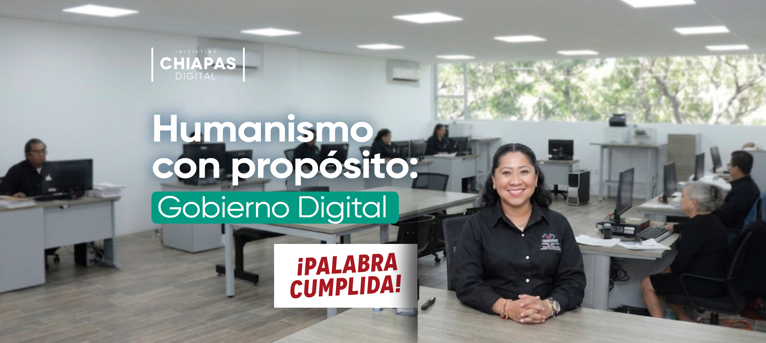 Banner promocional de Chiapas Digital